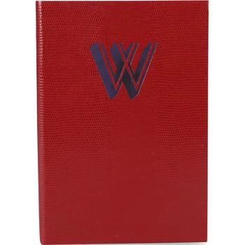 Sloane Stationery | Letter w designer notebook in red,商家BAMBINIFASHION,价格¥297