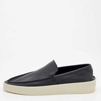 essentials fog, [二手商品] Fear of god | Fear of God Black Leather Slip On Sneakers Size 44商品图片 9折, 满1件减$100, 满减