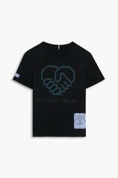 Alexander McQueen | Printed cotton-jersey T-shirt商品图片,5折