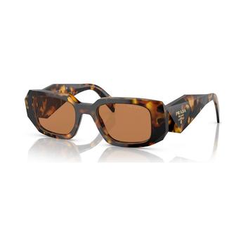 推荐Women's Low Bridge Fit Sunglasses, PR 17WSF51-X商品