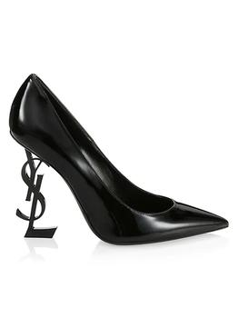 推荐Opyum Point-Toe Patent Leather Pumps商品