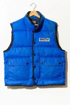 推荐Vintage 1990s Distressed DKNY Techsystem Down Puffer Vest商品
