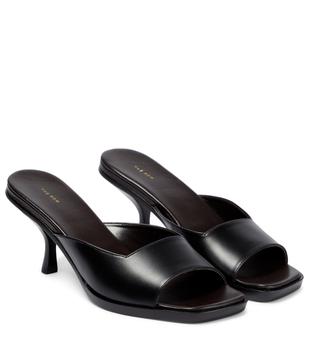 The Row | Lauren leather mules商品图片,
