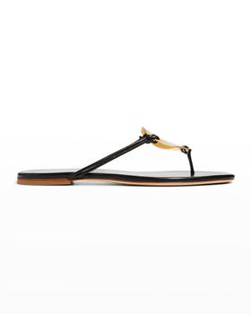 Tory Burch | Patos Disc Flat Thong Sandals商品图片,