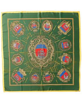 爱马仕丝巾, [二手商品] Hermes | Hermes Le Carre Silk Scarf (Authentic Pre-Owned)商品图片 