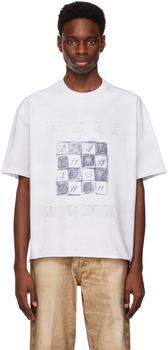We11done | Gray Washed T-Shirt商品图片,3.6折