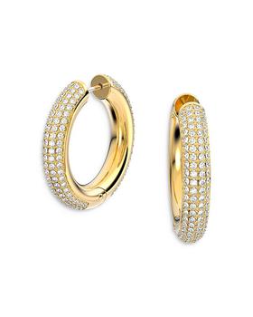 施华洛世奇耳钉评价, Swarovski | Dextera Crystal Hoop Earrings商品图片 