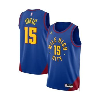 推荐Men's and Women's Nikola Jokic Blue Denver Nuggets Statement Edition Swingman Jersey商品