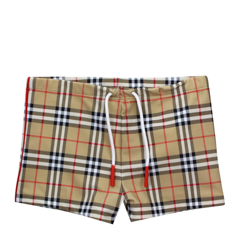Burberry | Burberry Kids 博柏利童装 女童格纹沙滩短裤 40730601商品图片,满$100享9.5折, 满折