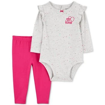 Carter's | Baby Girls One Of A Kind Bodysuit and Pants, 2 Piece Set 3.5折