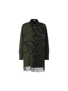 Loewe | Loewe Men's  Green Wool Coat商品图片,9折