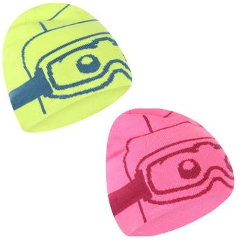 LEGO Wear | Lego print beanies set in lime green and neon pink,商家BAMBINIFASHION,价格¥306
