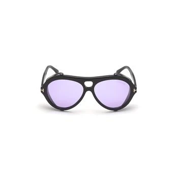 Tom Ford | Neughman Violet Pilot Unisex Sunglasses FT0882 01Y 60 4.1折, 满$200减$10, 满减