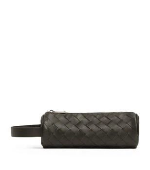 Bottega Veneta | Leather Intrecciato Pencil Case,商家Harrods HK,价格¥7056