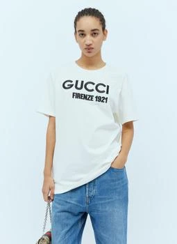 Gucci | Logo Embroidery T-Shirt 7.2折