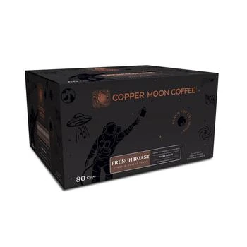 Copper Moon Coffee | Single Serve Coffee Pods for Keurig K Cup Brewers, French Roast Blend, 80 Count,商家Macy's,价格¥253