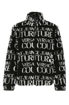 Versace | Versace Jeans Couture Logo-Printed Zipped Fleece Jacket商品图片,5.7折起
