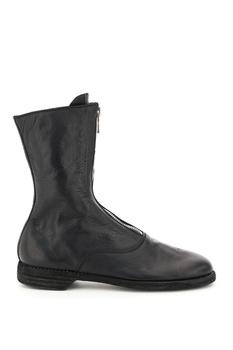 guidi | FRONT ZIP LEATHER ANKLE BOOTS商品图片,额外7折, 额外七折