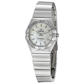 欧米茄星座怎么样, [二手商品] Omega | Pre-owned Omega Constellation White Mother of Pearl Dial Ladies Watch 123.10.24.60.05.002商品图片 4.4折