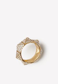 商品Valentino | Rockstud Ring with Swarovski® Crystals,商家Thahab,价格¥4451图片