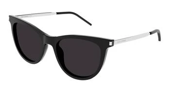 Yves Saint Laurent | Black Cat Eye Ladies Sunglasses SL 510 001 54 2.6折, 独家减免邮费