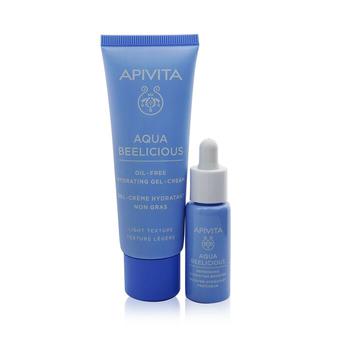apivita, Apivita | Apivita 活泉保湿轻盈版礼盒套装：轻盈保湿霜 40ml + 补水精华 10ml + 收纳包 2pcs+1pouch商品图片 