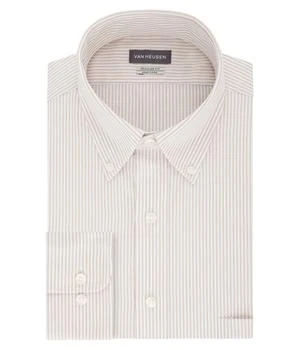 Men's Dress Shirt Regular Fit Pinpoint Stripe,价格$22.10