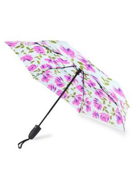 商品Shedrain | Multicolored Polka Dot Auto-Open Umbrella,商家Saks OFF 5TH,价格¥76图片