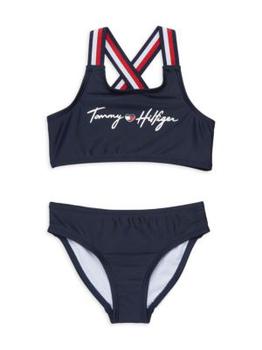 Tommy Hilfiger | ​Little Girl’s 2-Piece Global Bikini Set商品图片,3.5折