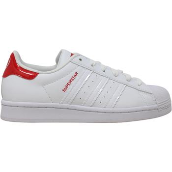 adidas superstar多少钱, Adidas | Adidas Superstar J White/Red  FW0817 Grade-School商品图片 6.9折