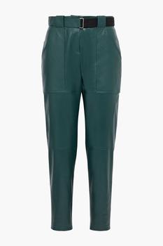 ROSETTA GETTY, ROSETTA GETTY | Belted leather tapered pants商品图片 2.9折