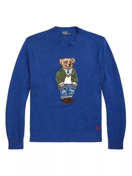 Ralph Lauren | Bear Cotton Crewneck Sweater 独家减免邮费