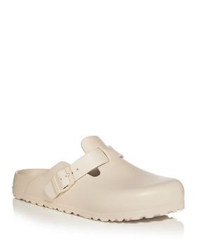 Women's Boston Slip On Buckled Clog Flats