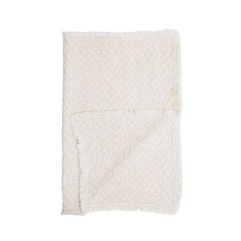 Crane Baby | Oatmeal Boho Knit Blanket,商家Macy's,价格¥225