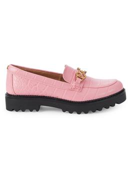 sam edelman乐福鞋, Sam Edelman | Deana Croc-Embossed Bit Loafers商品图片 6.3折