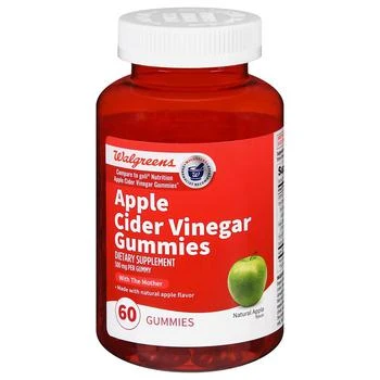 Walgreens | Apple Cider Vinegar Gummies Natural Apple,商家Walgreens,价格¥108