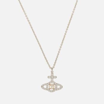 商品Vivienne Westwood | Vivienne Westwood Olympia Pearl And Crystal Platinum Necklace,商家MyBag,价格¥878图片