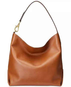 Ralph Lauren | Kassie Large Leather Shoulder Bag,商家Macy's,价格¥2479