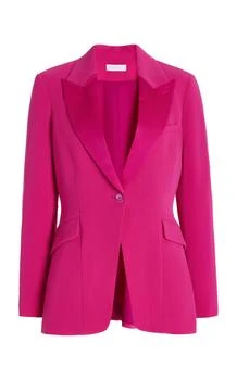 推荐SIMKHAI - Exclusive Jessie Crepe Blazer - Pink - US 0 - Moda Operandi商品