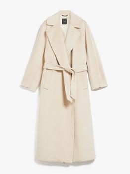 Weekend Max Mara | Weekend Max Mara Long Cream Coat商品图片,9折, 满$175享8.9折, 满折