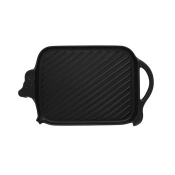 商品Chasseur | French Cow Shaped Cast Iron 15" Griddle,商家Macy's,价格¥673图片