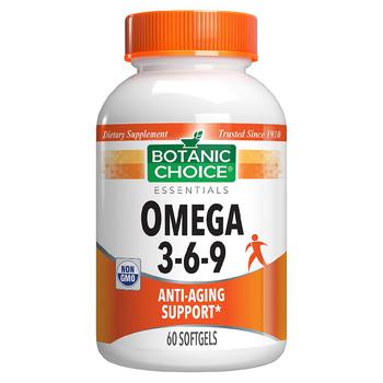 商品Botanic Choice | Omega 3-6-9 1000 mg,商家Walgreens,价格¥129图片
