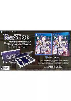 推荐Re:zero - The Prophecy Of The Throne [day One Edition] - PS4商品