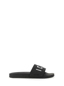 推荐Dsquared2 Rubber Slide Sandal - Men商品