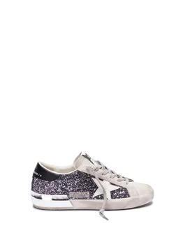 推荐Golden Goose `Super-Star Glitter` Sneakers商品