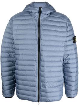 推荐STONE ISLAND - Down Jacket With Logo商品