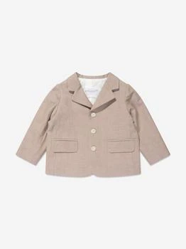 Bonpoint | Bonpoint Baby Boys Linen Leopold Blazer in Brown,商家Childsplay Clothing,价格¥1314