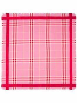 推荐Burberry Womens Pink Silk Scarf商品