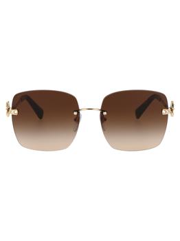 推荐Bulgari Womens Multicolor Metal Sunglasses商品