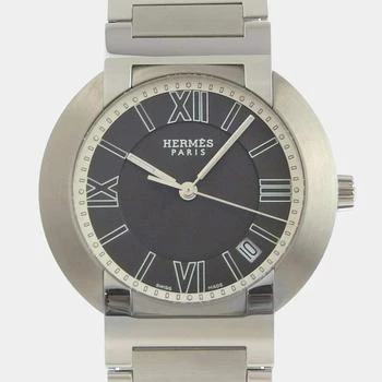 推荐Hermes Black Stainless Steel Nomade NO1.710 Men's Wristwatch 36 mm商品